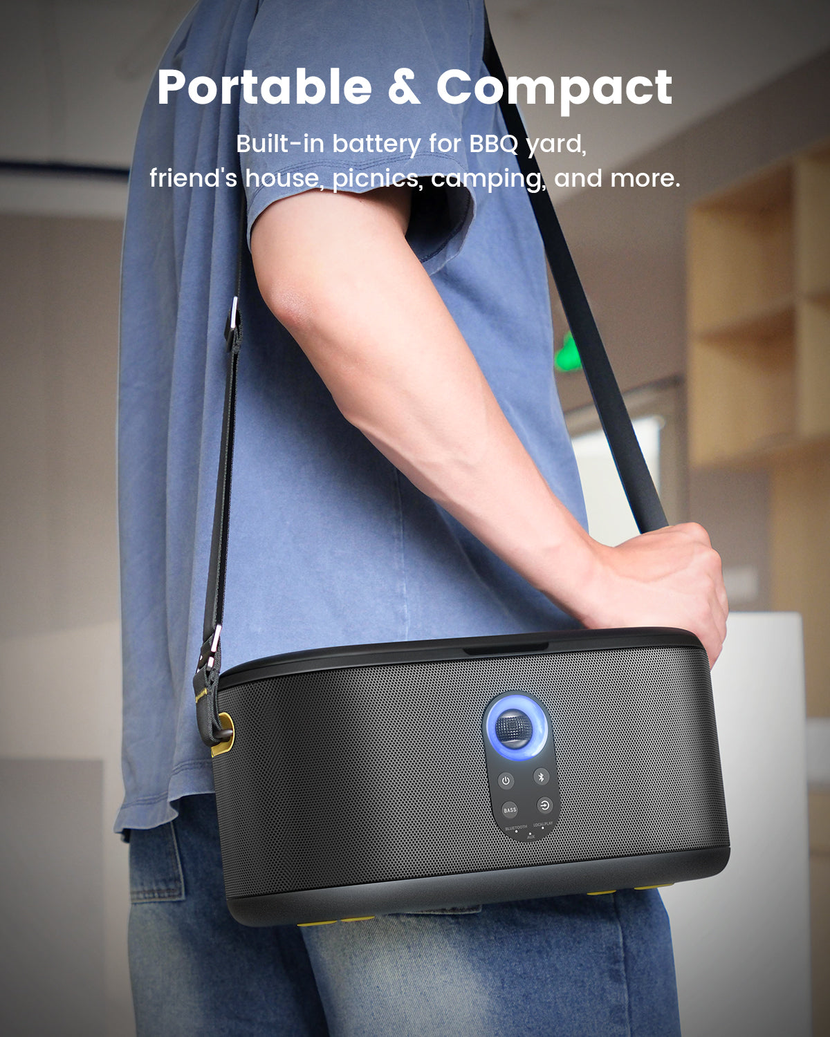 IKARAO Shell S1 - Smart Multimedia Speaker with Karaoke