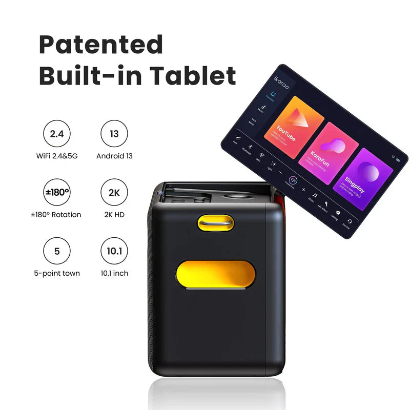 IKARAO Break X2 - Smart Multimedia Speaker with Karaoke