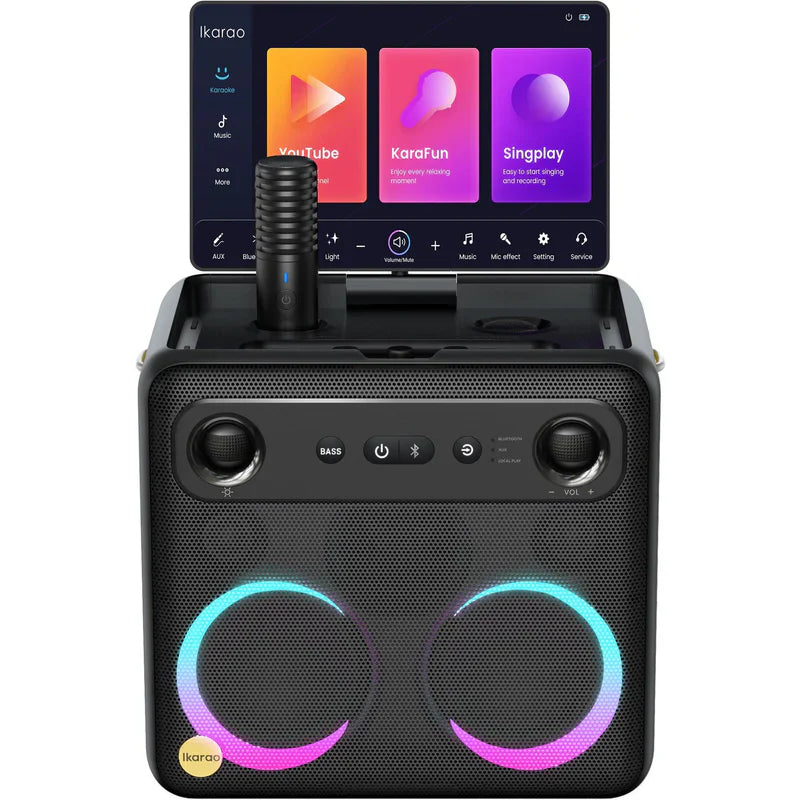 IKARAO Break X2 - Smart Multimedia Speaker with Karaoke